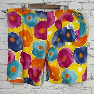 Original Jams Surf Line Hawaii Men's Shorts XL Marshmallow Yellow 60's Nostalgic